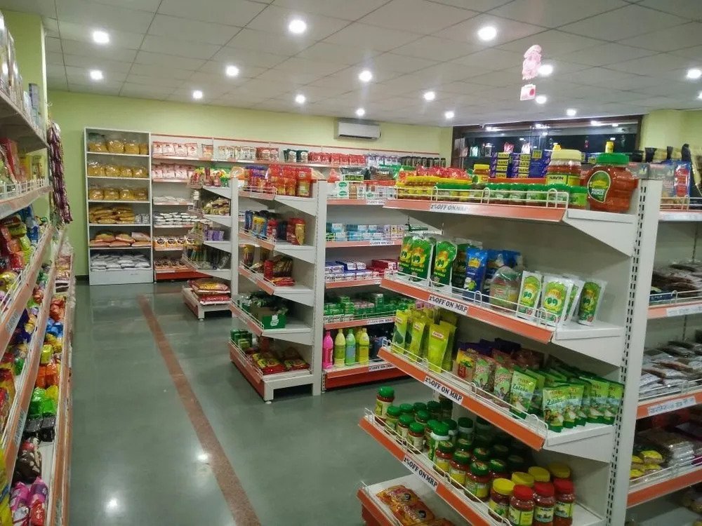 Metal Supermarket Center Display Rack, For Retail Shops Manufacturers, Suppliers, Exporters in Delhi
